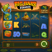 RoostersBet - Big Bass Bonanza Slot Game - Pragmatic Play
