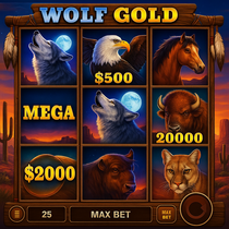 RoostersBet - Wolf Gold Slot Game - Pragmatic Play