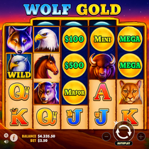 RoostersBet - Wolf Gold Slot Game
