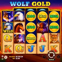 RoostersBet - Wolf Gold Slot Game